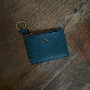 COACH | EUC ID key chain card holder